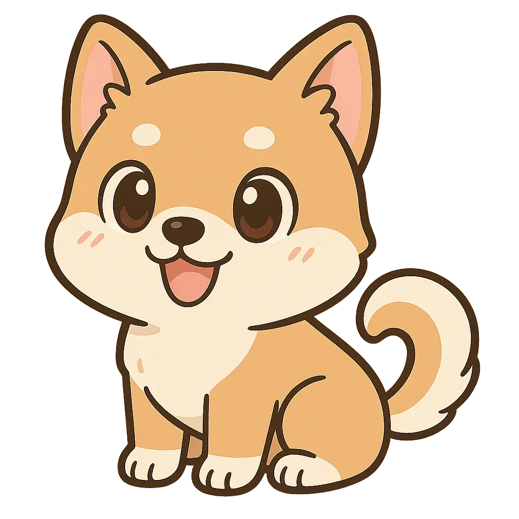 Happy Anime Dog